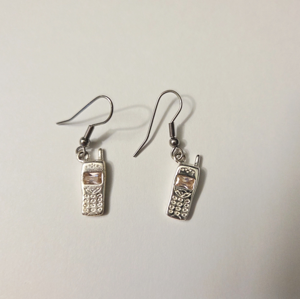 Cell Phone Earrings
